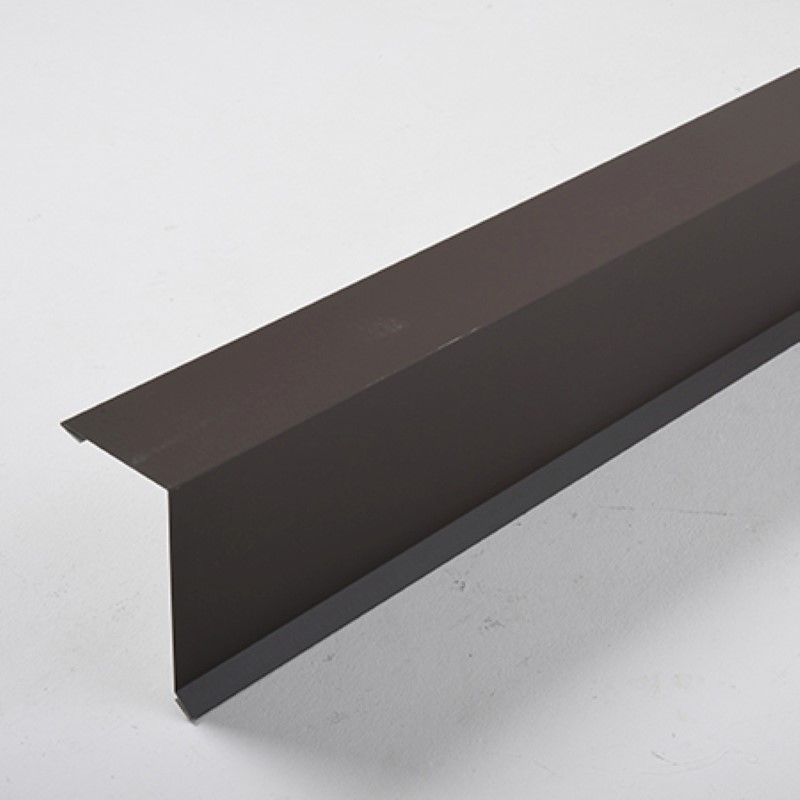 CLEATED HIGHSIDE EAVE TRIM for Metal Buildings Steel Store